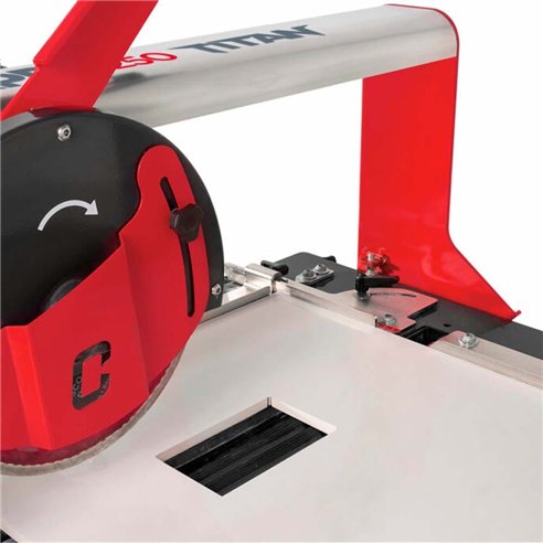 Scie Électrique Cortag Zapp Titan 1550 | 1.500 W | Coupe 155 cm | Disque 250 mm