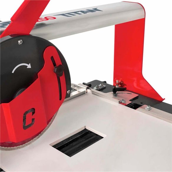 Scie Électrique Cortag Zapp Titan 1550 | 1.500 W | Coupe 155 cm | Disque 250 mm