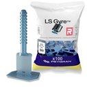 Base LS Gyre Peygran 0,5 mm | Système de Nivellement pour Carrelage