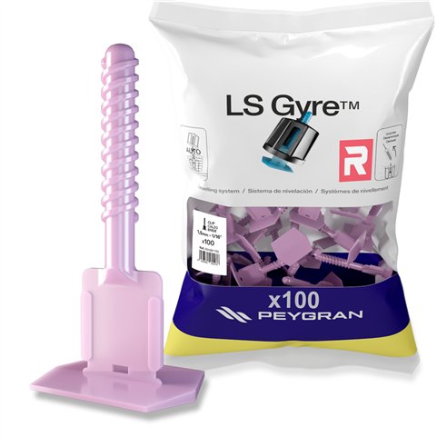 Base LS Gyre Peygran 1,5 mm | Système de Nivellement pour Carrelage