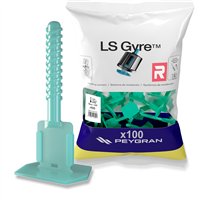 Base LS Gyre Peygran 0,5 mm | Système de Nivellement pour Carrelage