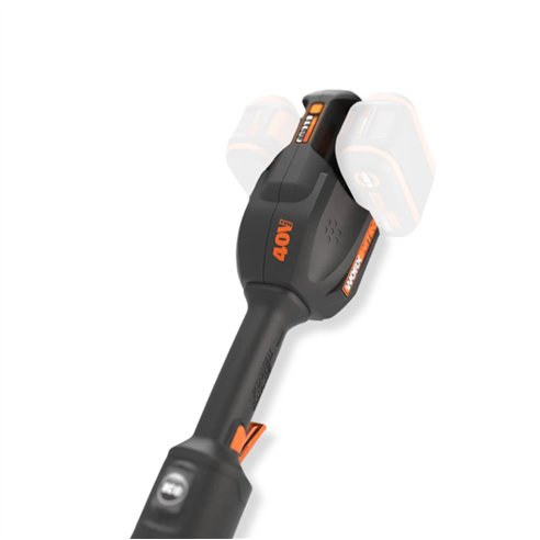Coupe-Bordures sur Batterie Worx WG185E.9 | Nitro 40V 2x20V | Coupe 38 cm | Sans Batterie ni Chargeur