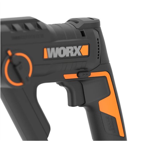 Marteau Perforateur sans Fil Worx WX391 | 20V PowerShare | 1,2 J | SDS-Plus | Avec Batterie et Chargeur