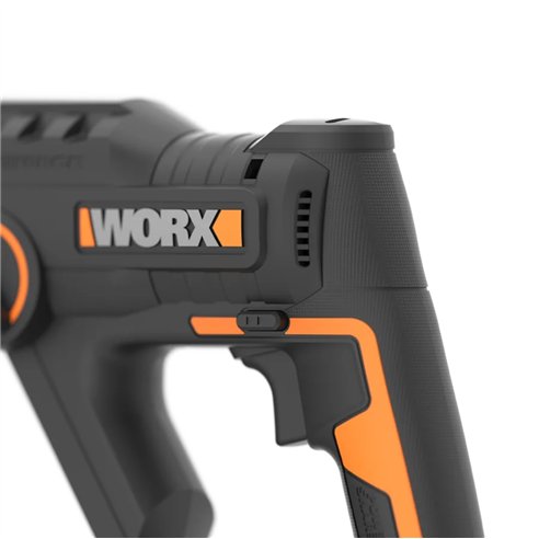 Marteau Perforateur sans Fil Worx WX391 | 20V PowerShare | 1,2 J | SDS-Plus | Avec Batterie et Chargeur