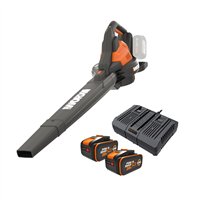 Souffleur aspirateur de feuilles 40V Max. 2x20V | WG583E.9 | PowerShare | Sans batterie ni chargeur | 2 en 1 Souffler et aspirer 2