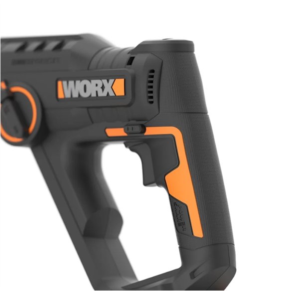 Marteau Perforateur sans Fil Worx WX391.9 | 20V PowerShare | 1,2 J | SDS-Plus | Sans Batterie ni Chargeur