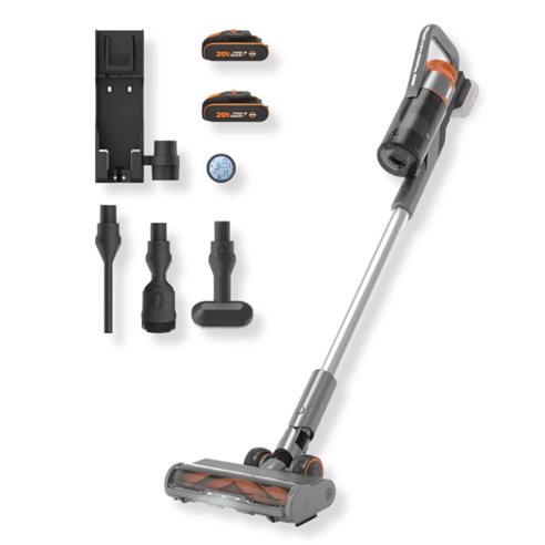 Aspirateur Balai Worx WX038 20V | 25 kPa | 2x 2,0Ah | Support de Charge Double