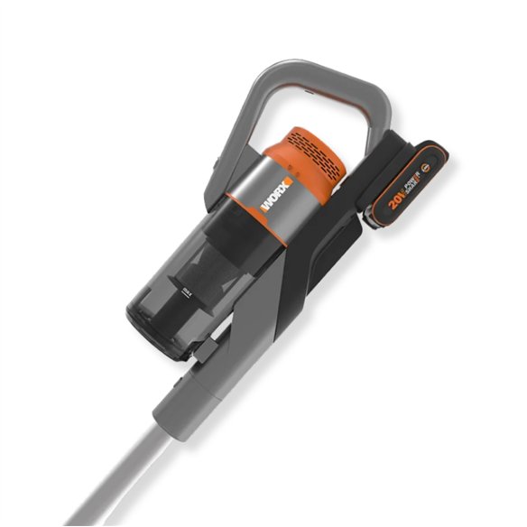 Aspirateur Balai Worx WX038 20V | 25 kPa | 2x 2,0Ah | Support de Charge Double