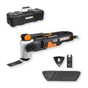 Multiherramienta Oscilante Worx WX680 | Sonicrafter 350W | Hyperlock | Velocidad Variable | Con Accesorios