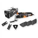 Multiherramienta Oscilante Worx WX680 | Sonicrafter 350W | Hyperlock | Velocidad Variable | Con Accesorios