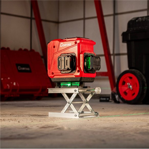 Niveau Laser Vert 3D Cortag NLC846 360° 12 Lignes 20 m