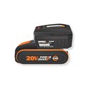 Adaptateur Powerbank Worx WA4009 | Batteries 20V PowerShare | 2 Ports USB | Sans Batterie