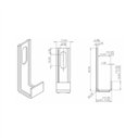 Agrafe de Départ Peygran 12 mm Type B | Façade en Parement | Inox AISI 316 | Boîte 100 u.