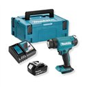 Décapeur électrique Makita DHG180RT1J - 18V, 550 °C, 200 L/min, avec lumière LED et Coffret Makpac