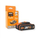 Batterie PowerShare ProPlus 20V 4,0 Ah longue durée WORX | WA3646