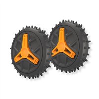 WORX WA0965 Lot de 2 Roues Tout-Terrain pour Landroid Vision Cloud 2