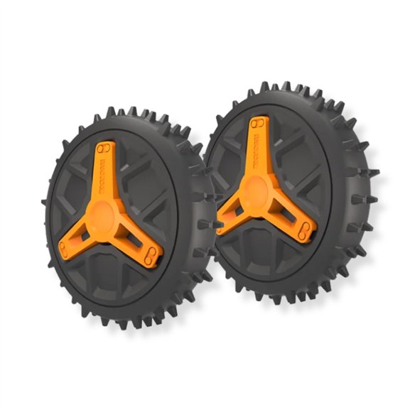 WORX WA0965 Lot de 2 Roues Tout-Terrain pour Landroid Vision Cloud