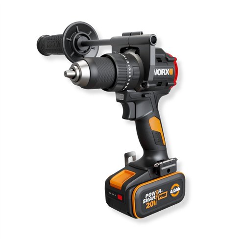 Perceuse à percussion sans fil 20V 85 Nm WORX | WX356 | 2 batteries 4 Ah et chargeur