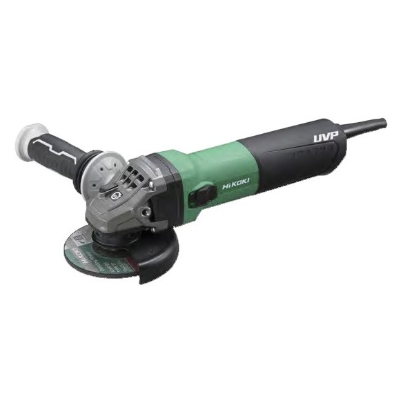 Meuleuse Hikoki G13BA 125 mm - 1.250 W - Frein mécanique et protection contre les vibrations