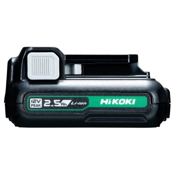 Batterie glissante Li-ion 12V Hikoki BSL1225M - 2,5Ah - Inclut le chargeur UC12SL