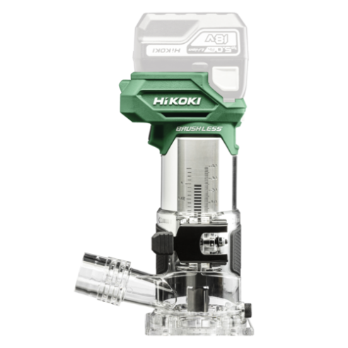 Défonceuse sans-fil Hikoki M1808DAW2Z - 18V - Sans batterie ni chargeur - Sans balais, légère et compacte