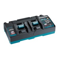 Chargeur double rapide Makita 191N09-8 - Compatible avec les batteries XGT 40V - Charge en 22-50 min