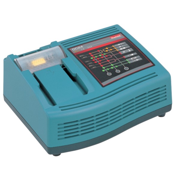 Chargeur Makita 194164-1 Li-ion/Ni-MH 24V - Système de refroidissement, charge rapide 13-40 min