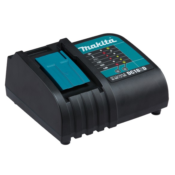 Chargeur pour batteries Li-ion 14,4V et 18V Makita 194533-6 - Charge rapide en 30-130 min